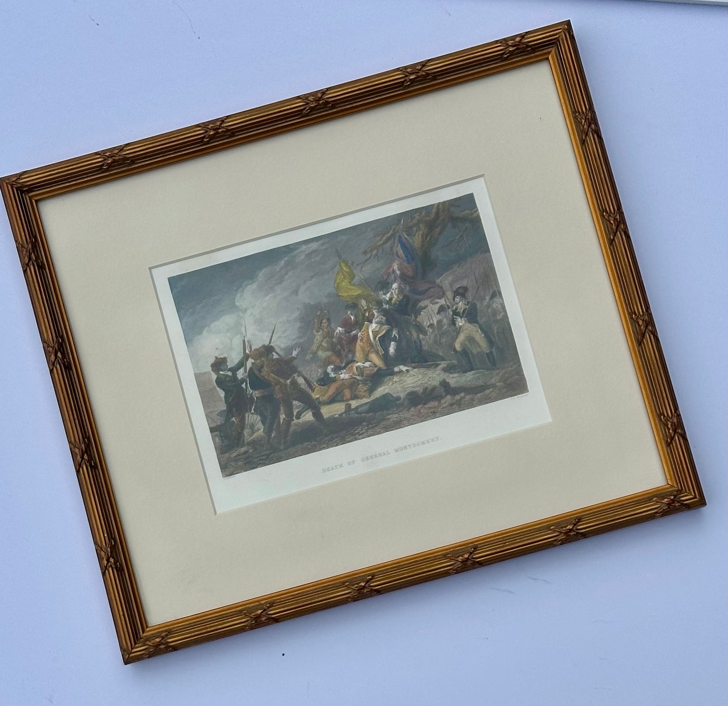 Death of General Montgomery During Revolutionary War, 1854