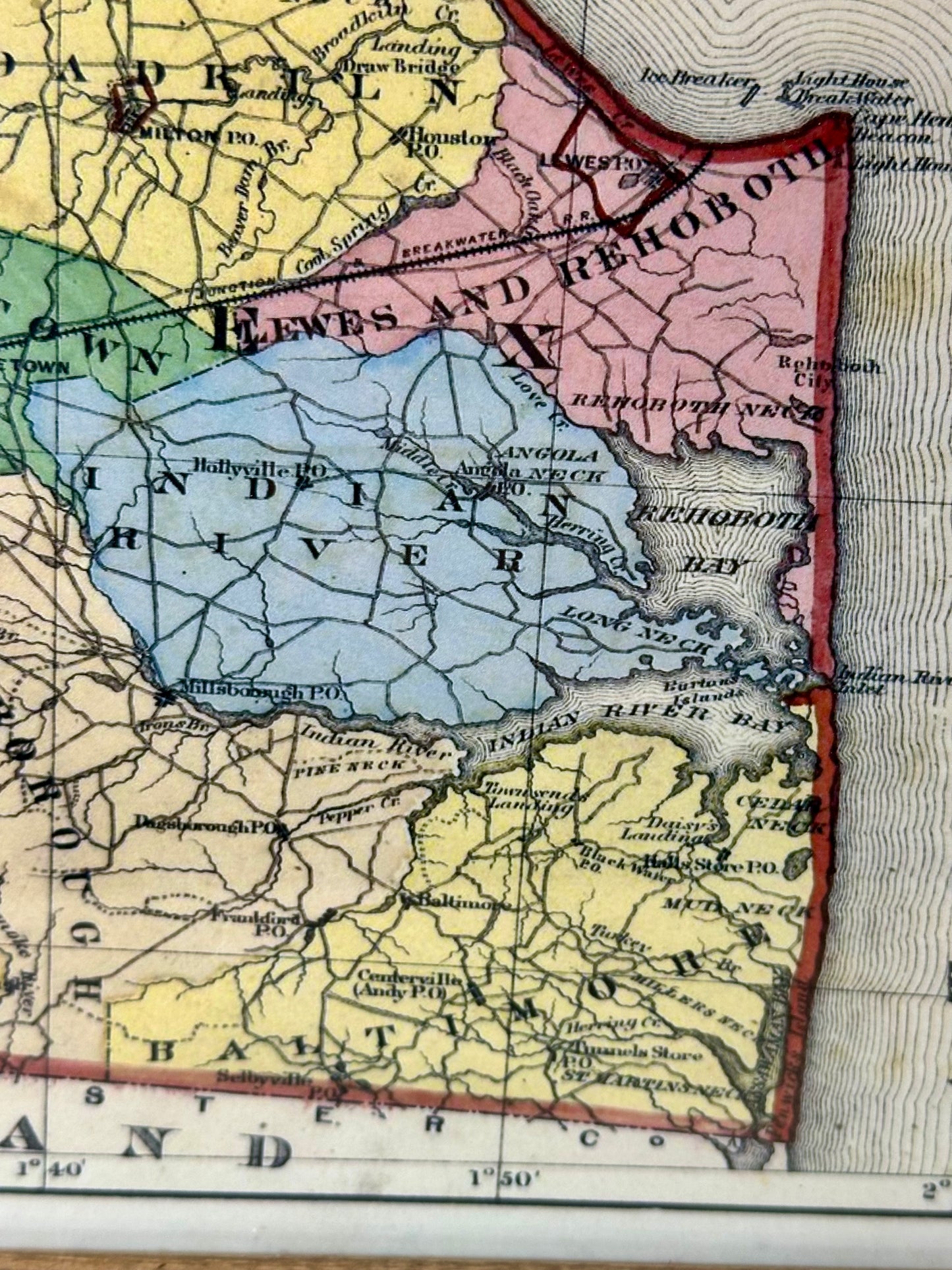 Delaware, after Beers & Pomeroy (framed)