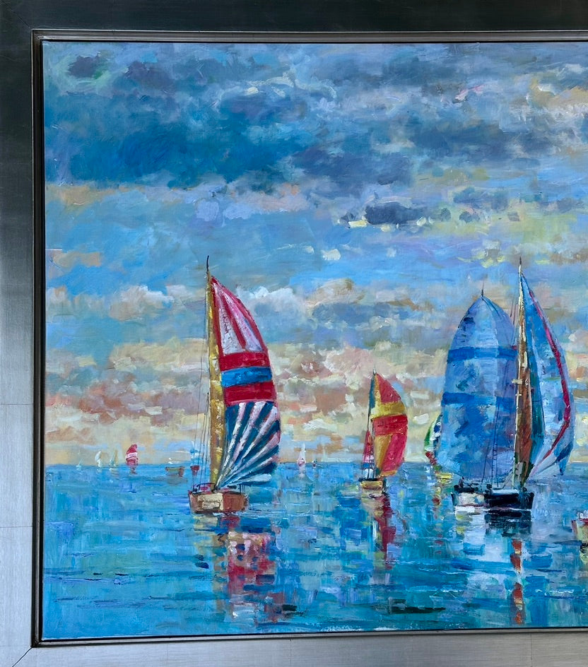 Sailboat Regatta by Matt Thomas