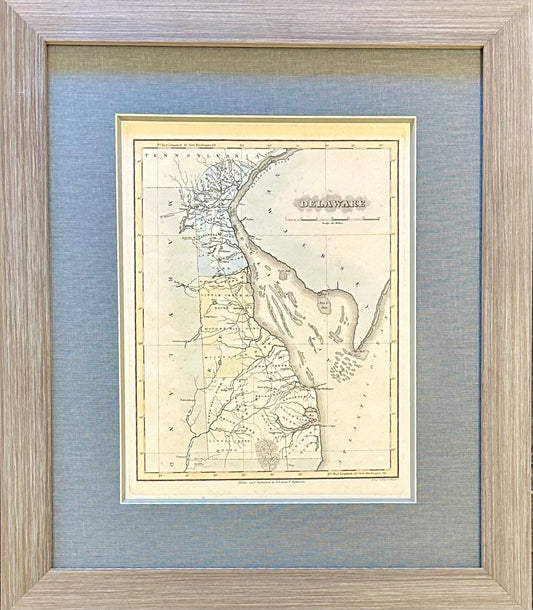 Delaware by Fielding Lucas, 1823