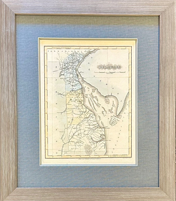 Delaware by Fielding Lucas, 1823