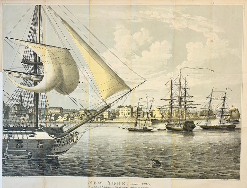 New York City Harbor by George Hayward, 1862