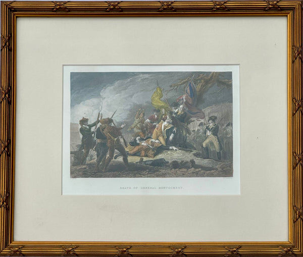 Death of General Montgomery During Revolutionary War, 1854