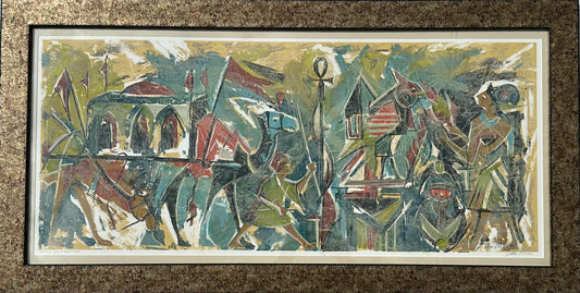 Hodog for a Groom, Lithograph by J. Demerio (Framed)