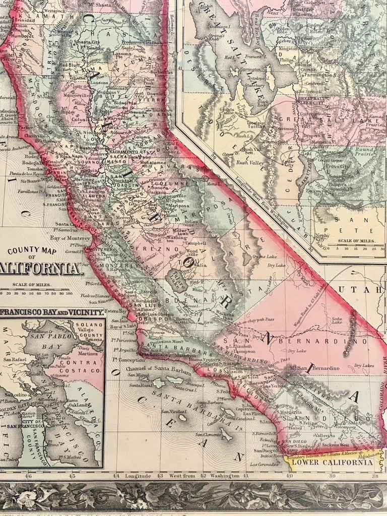 California by Mitchell, 1860
