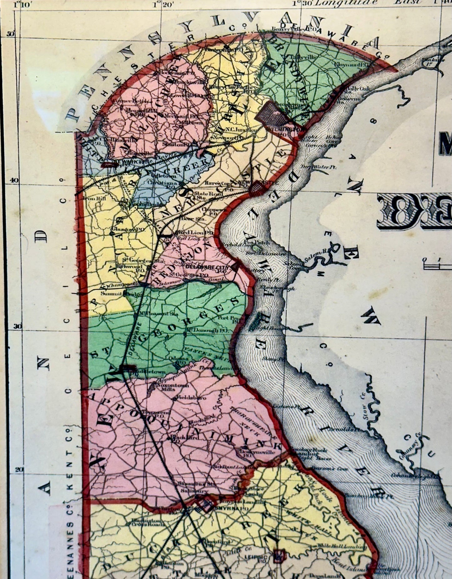 Delaware, after Beers & Pomeroy (framed)