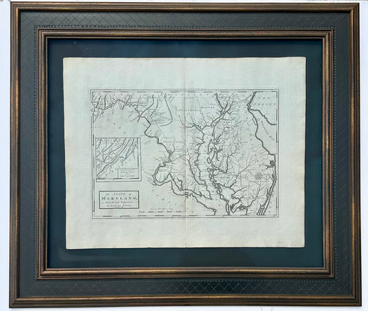 Maryland, 1st edition by Matthew Carey, 1795