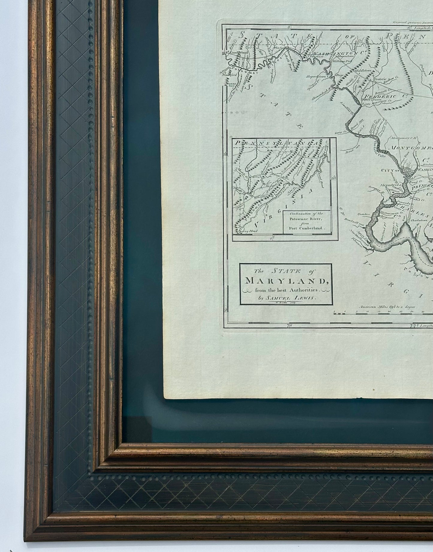 Maryland, 1st edition by Matthew Carey, 1795