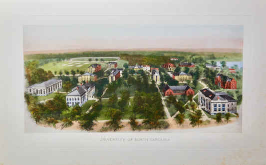 University of North Carolina (Chapel Hill), Early 20th Century Print