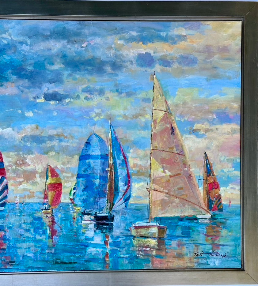 Sailboat Regatta by Matt Thomas