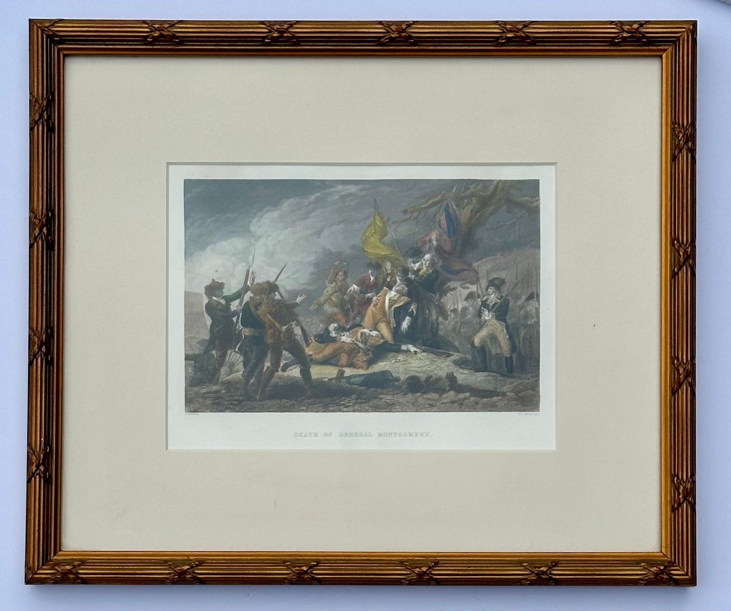 Death of General Montgomery During Revolutionary War, 1854