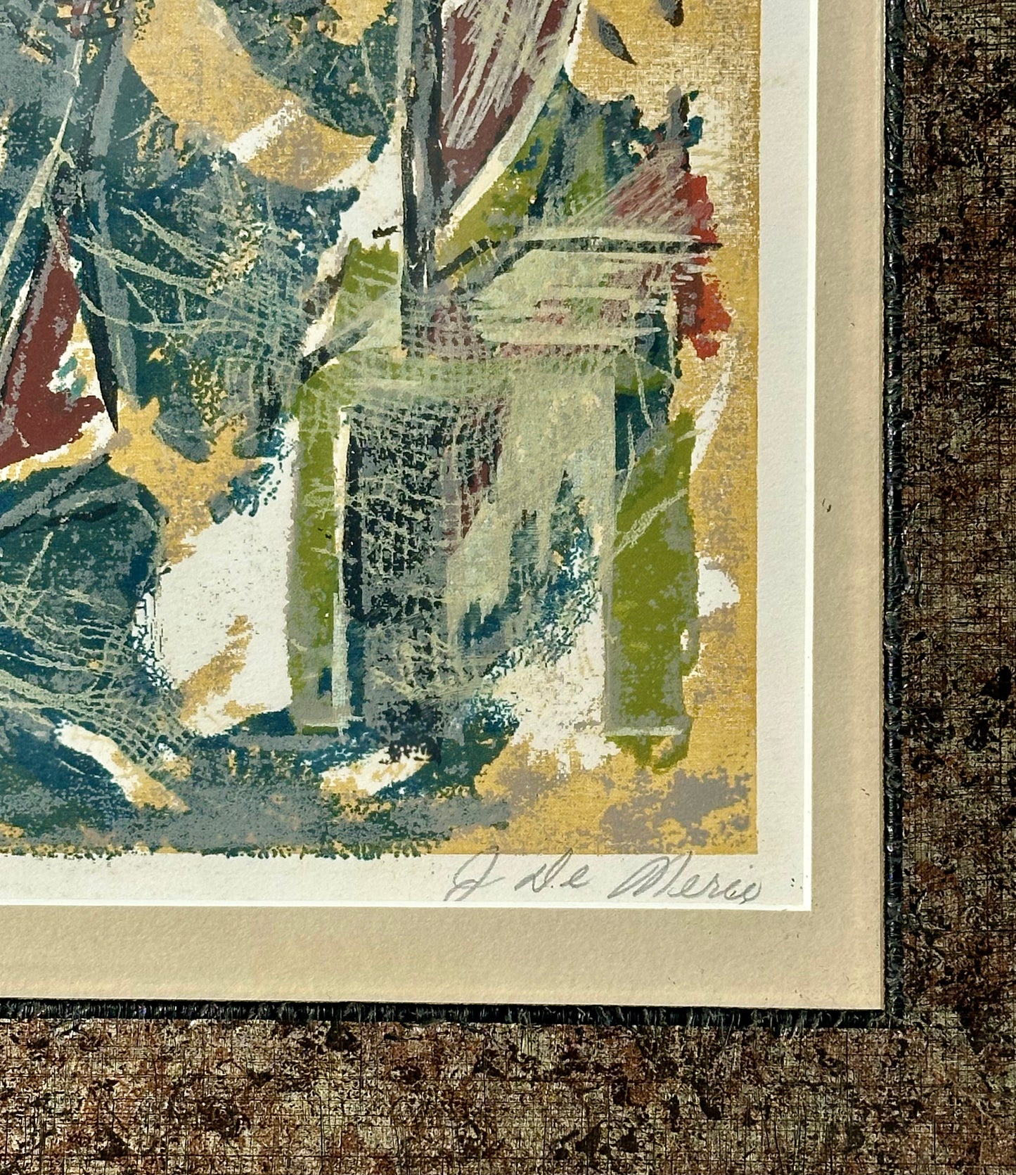 Homage to the Pharoah, lithograph by J. Demerio (framed)