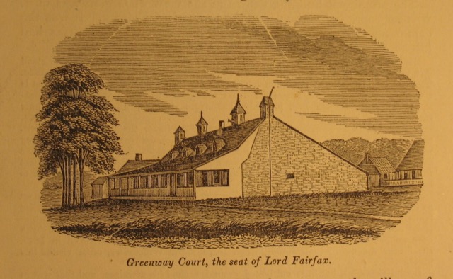 Greenway Court, the Seat of Lord Fairfax