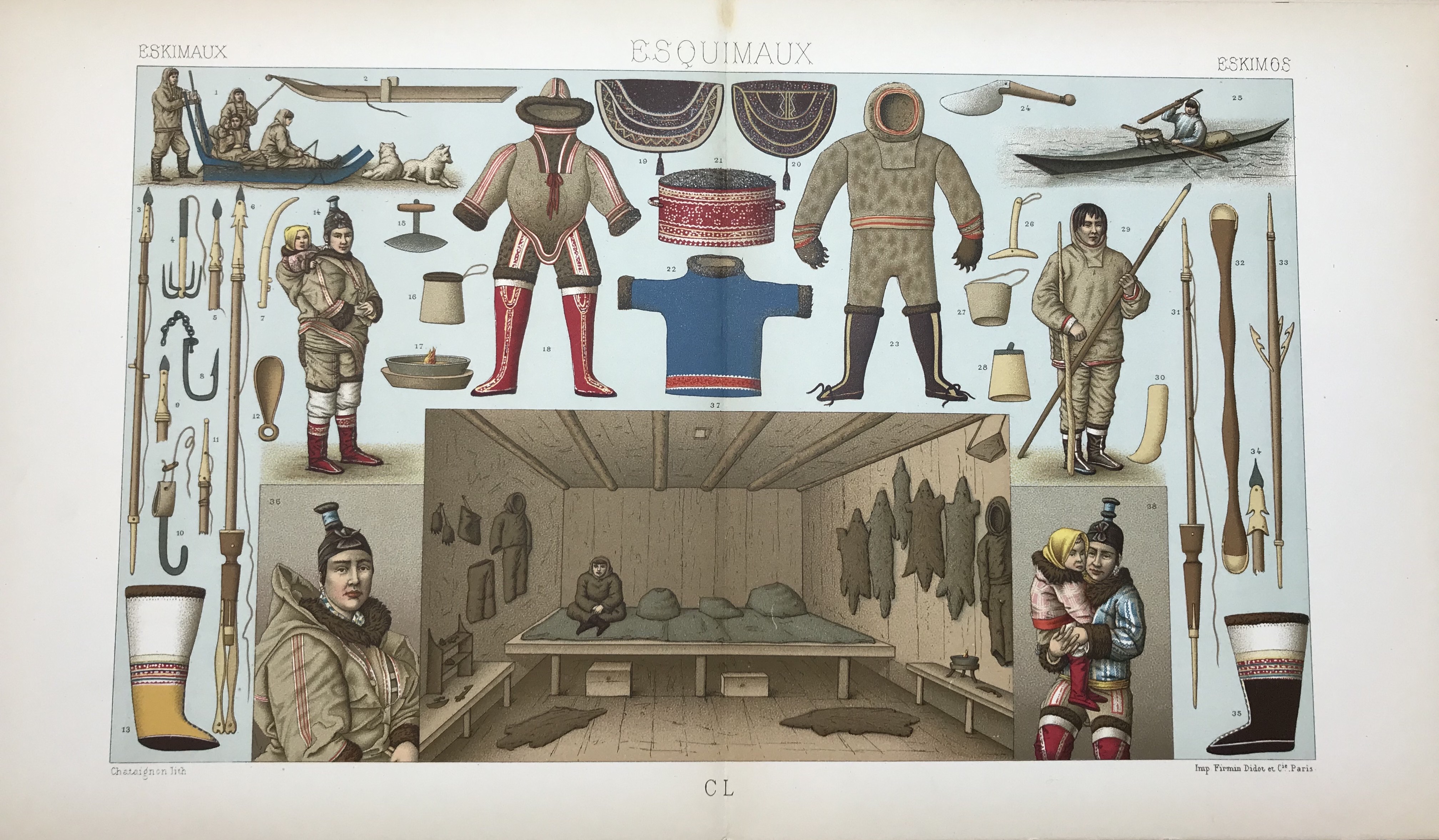 Esquimaux, Historic Costumes