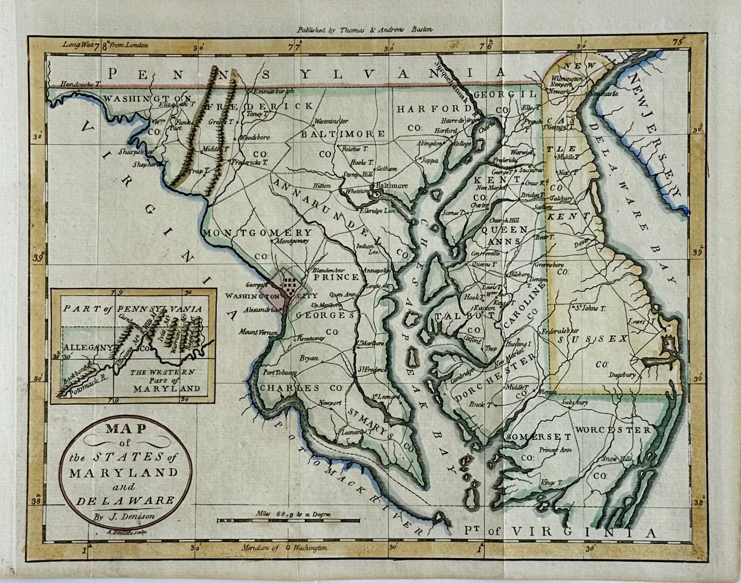 Maryland Maps and Views