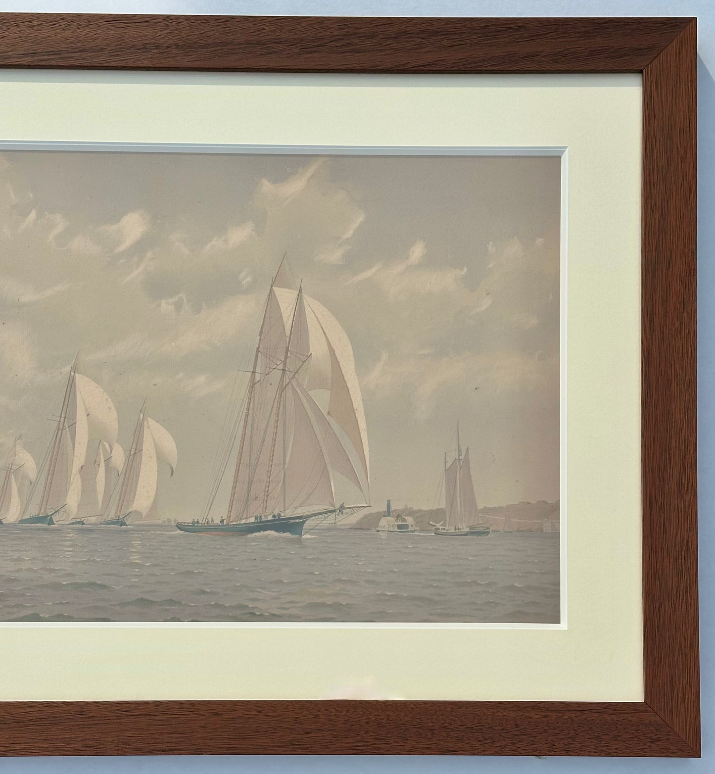 The Finish Off Staten Island by Frederic S. Cozzens, 1884