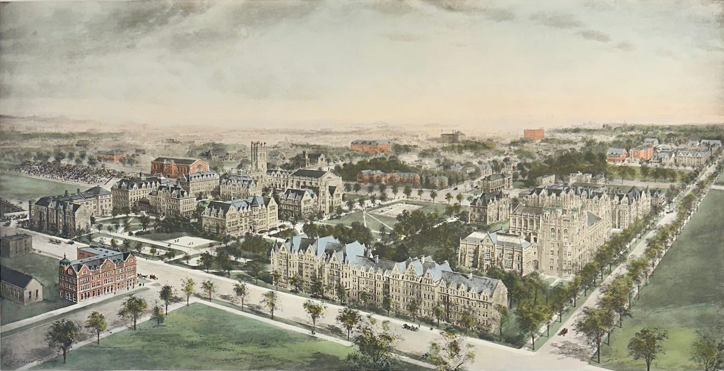 University of Chicago, Early 20th Century Print