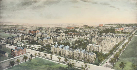 University of Chicago, Early 20th Century Print