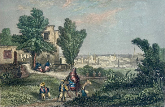 Tunis (Saneeah Eftoor), Africa, Original Print, 1840