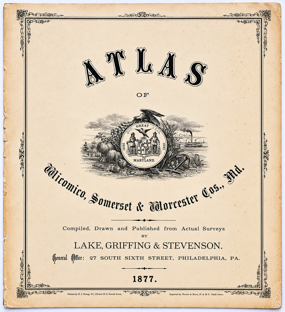 Trappe: Upper Ferry, Shad Point, and Fruitland in Wicomico County, Maryland, 1877