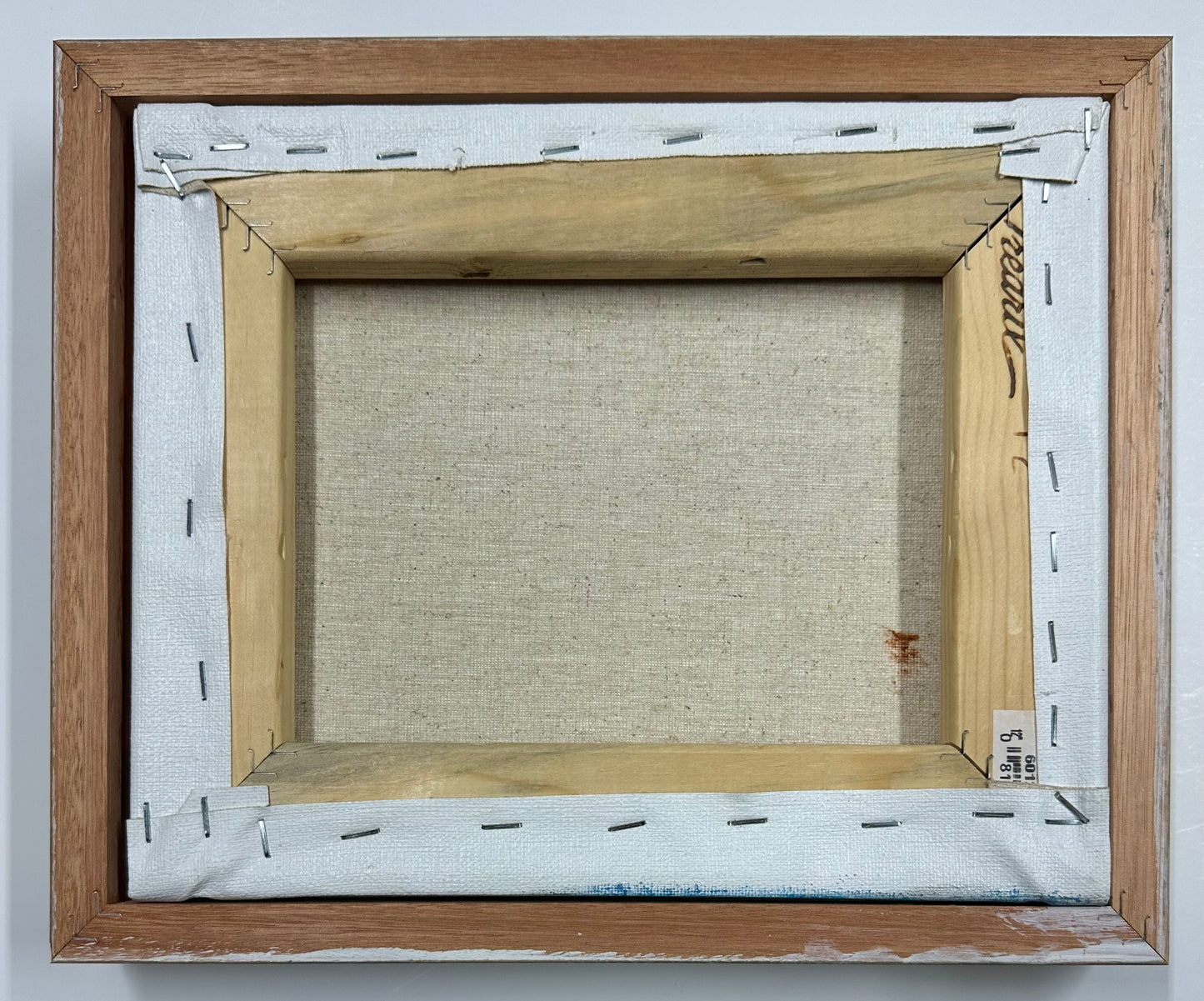 Sailboat Seascape Waves Original Oil on Canvas, by Alton (framed)