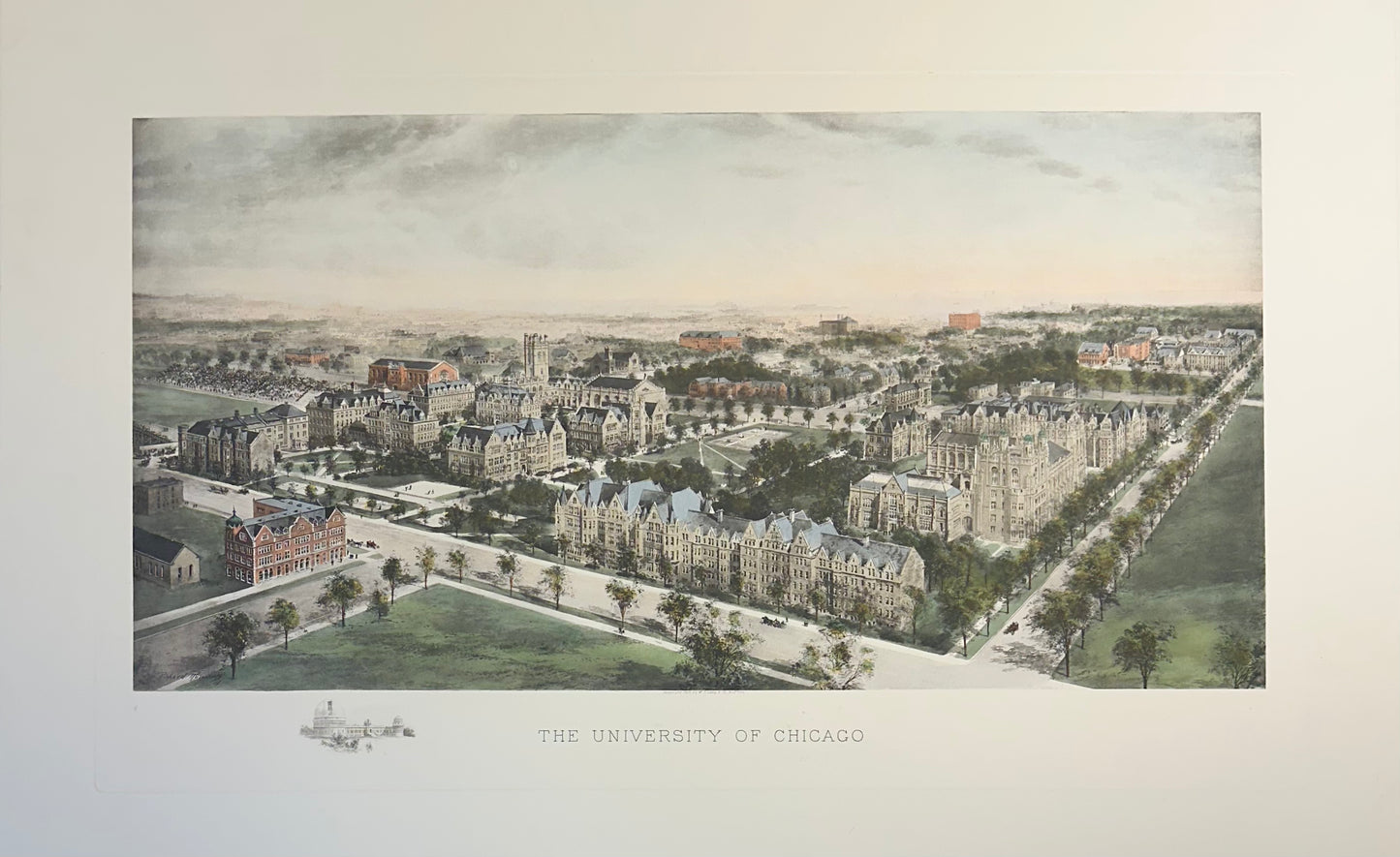 University of Chicago, Early 20th Century Print