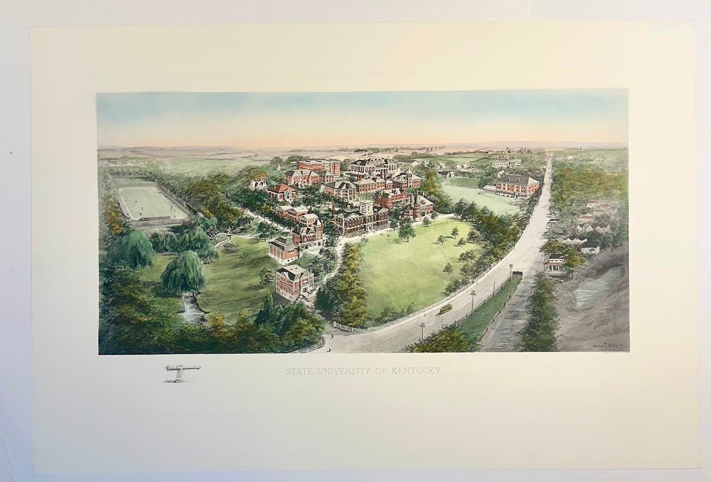 State University of Kentucky, Early 20th Century Print