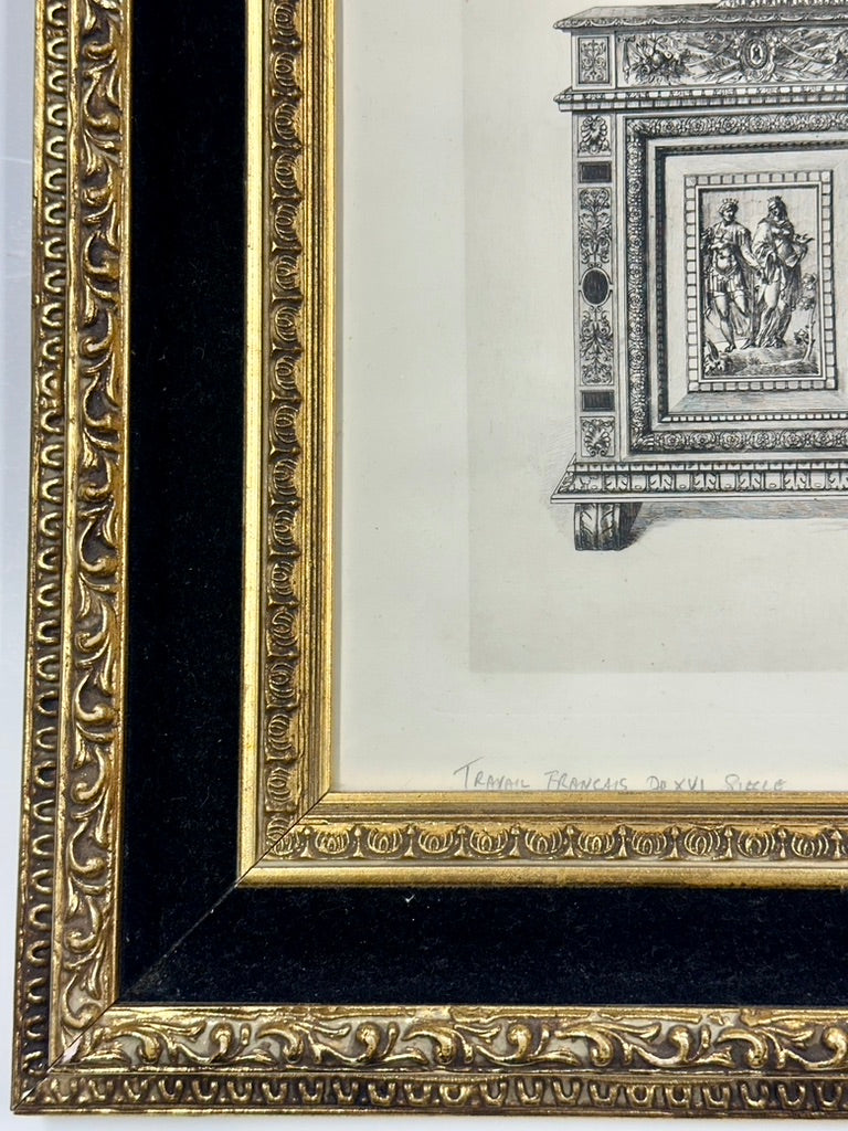 Architectural Traviel: Cabinetry & Furniture Design, 1888 (framed)