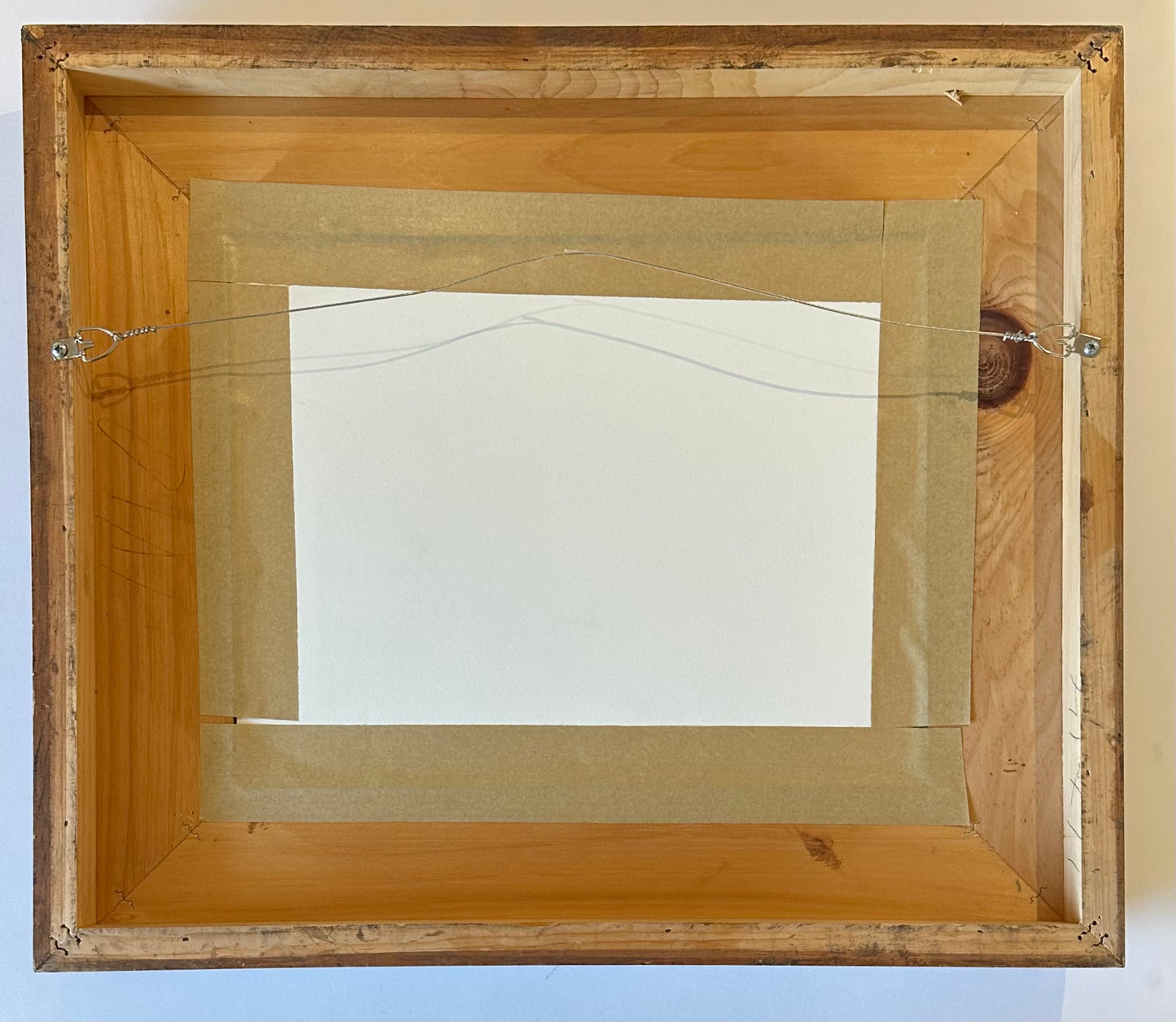 "Tandem", Horse Carriage Scene, Framed Print