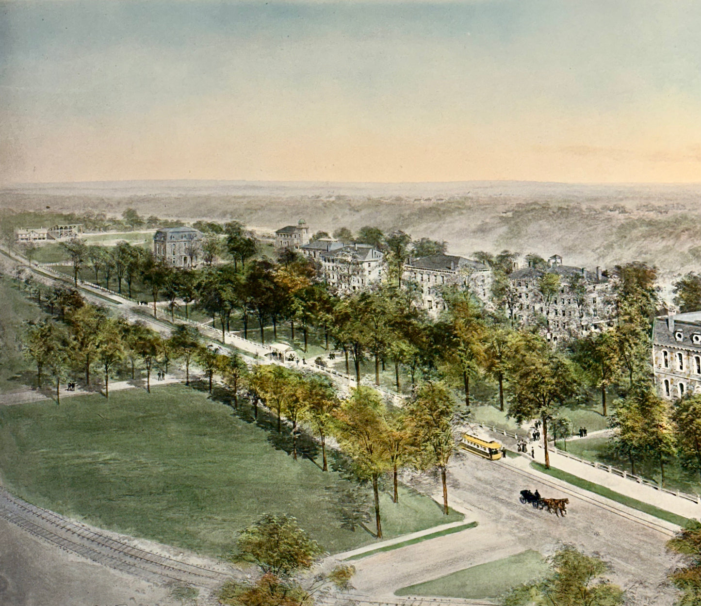 Colby College, Early 20th Century Print