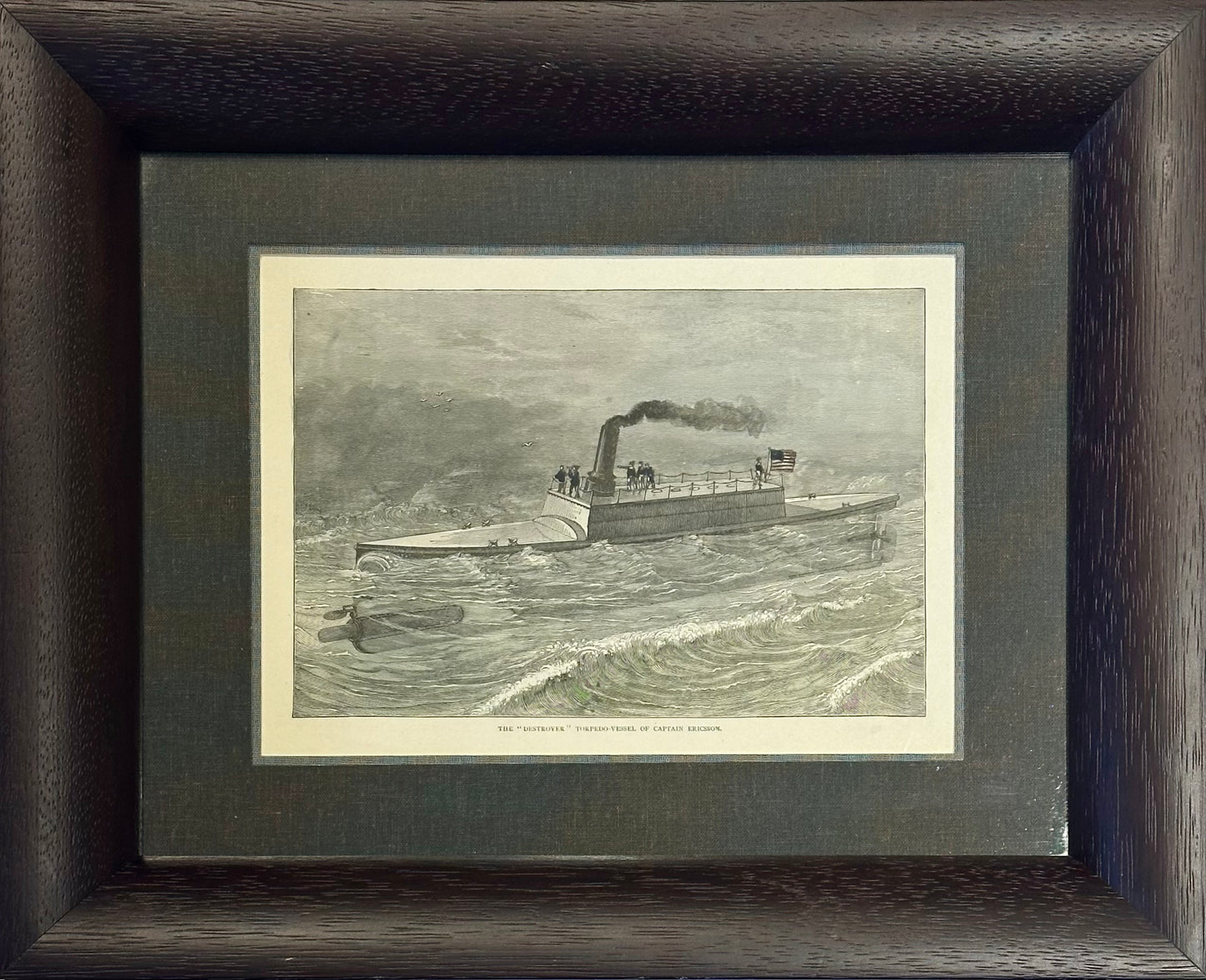 Torpedo Vessel: The Destroyer of Captain Ericsson, 1885