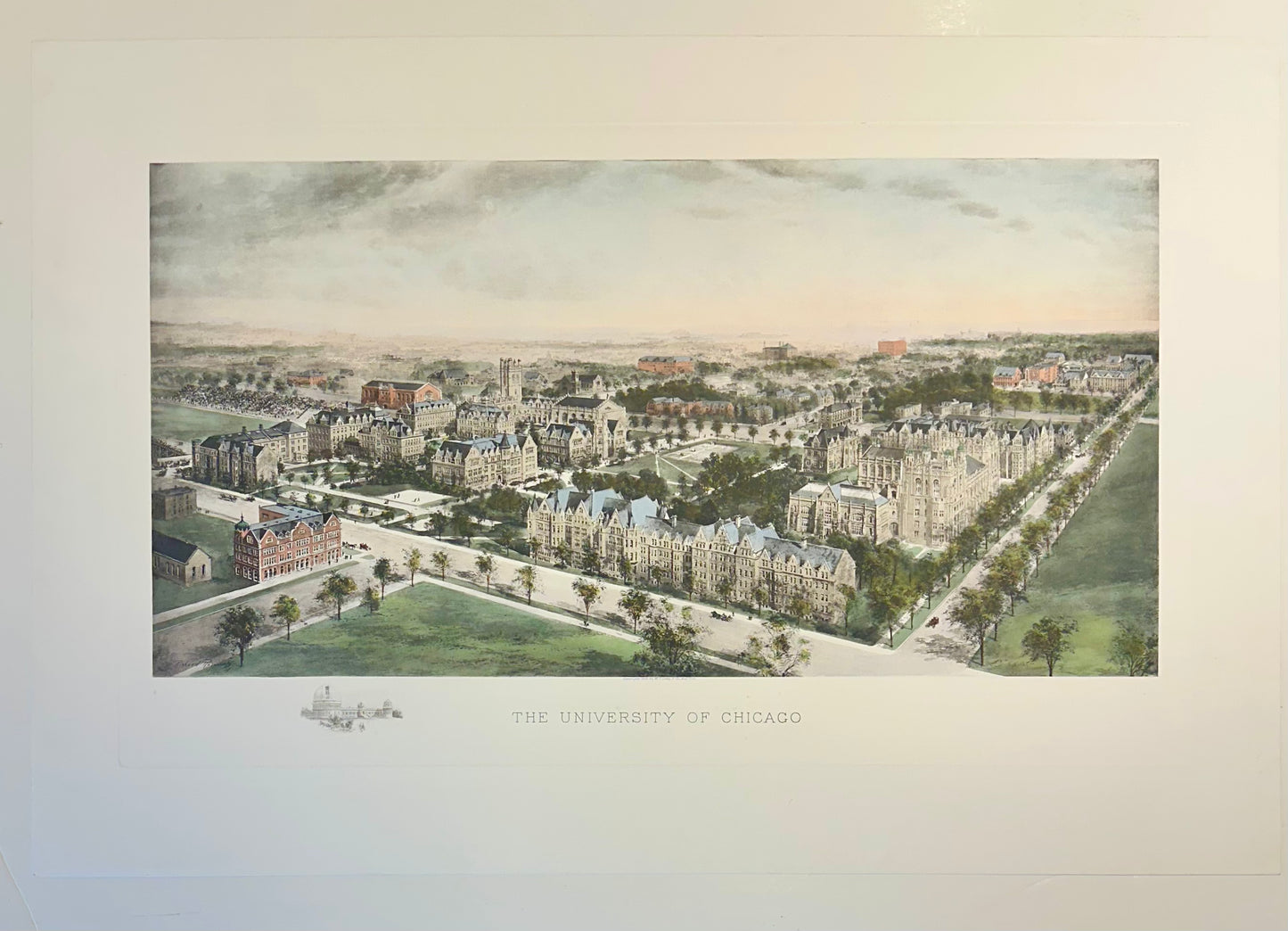 University of Chicago, Early 20th Century Print