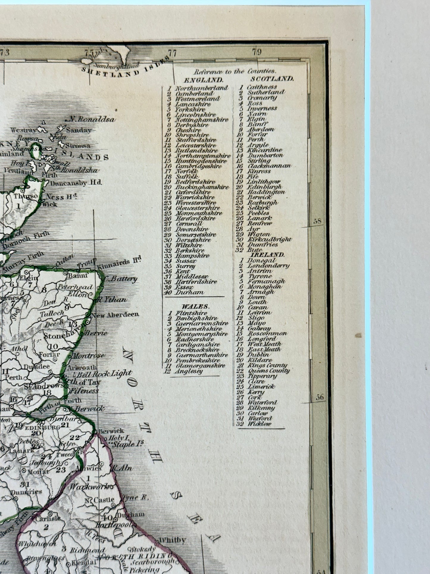 British Islands: England, Scotland, Wales, and Ireland by Bradford, 1835