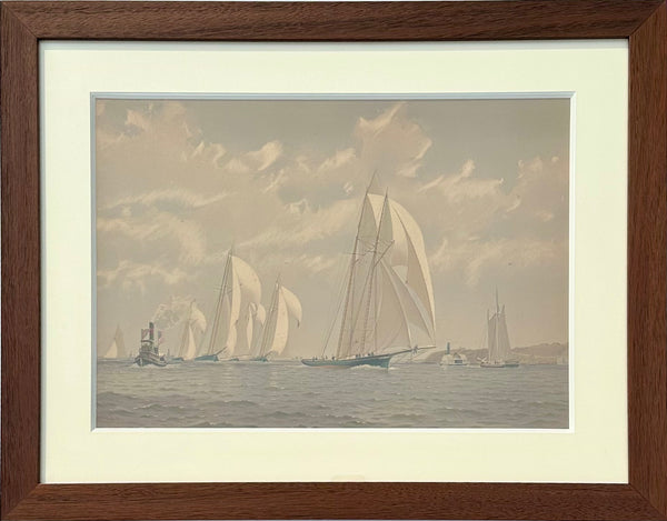 The Finish Off Staten Island by Frederic S. Cozzens, 1884