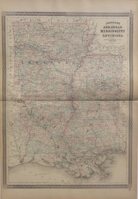 Arkansas, Mississippi, Louisiana, 1868