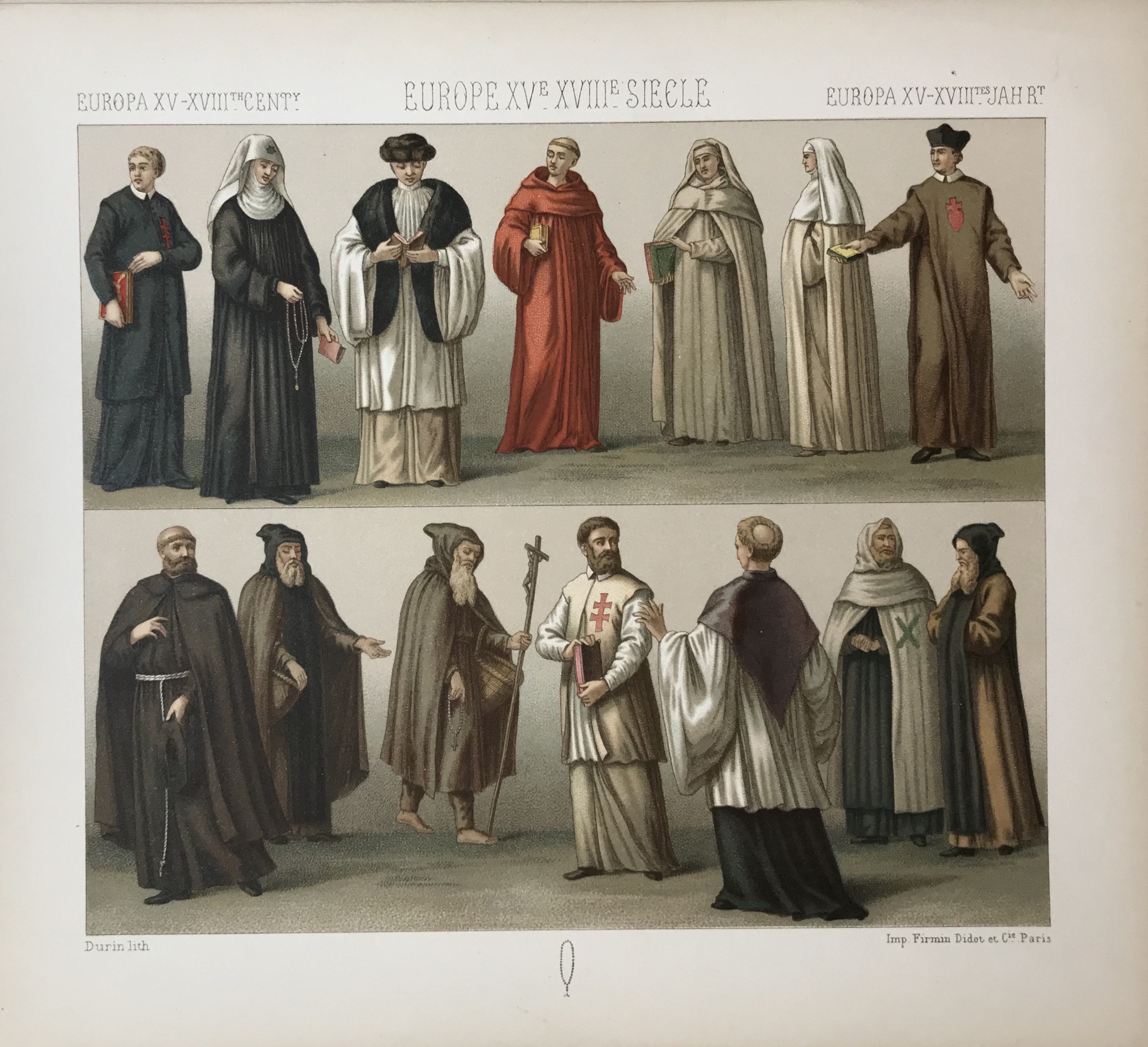 Europe 15th-17th Century, Historic Costumes