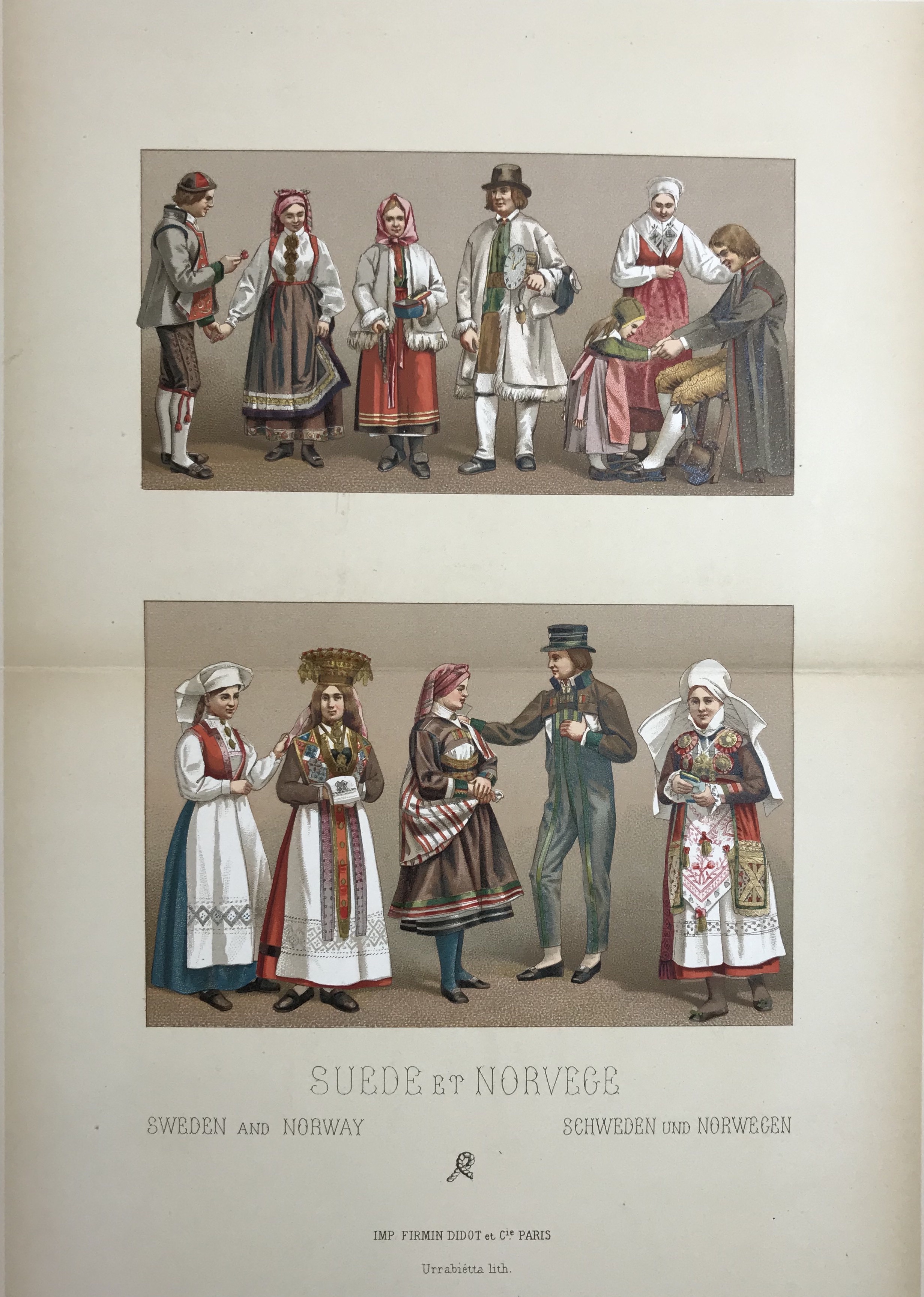 Norway and Sweden, Historic Costumes